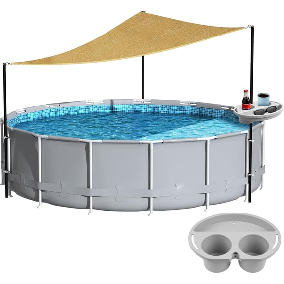 Sun Shade Sail - UV Protection for Outdoor Backyard, Pool, Deck