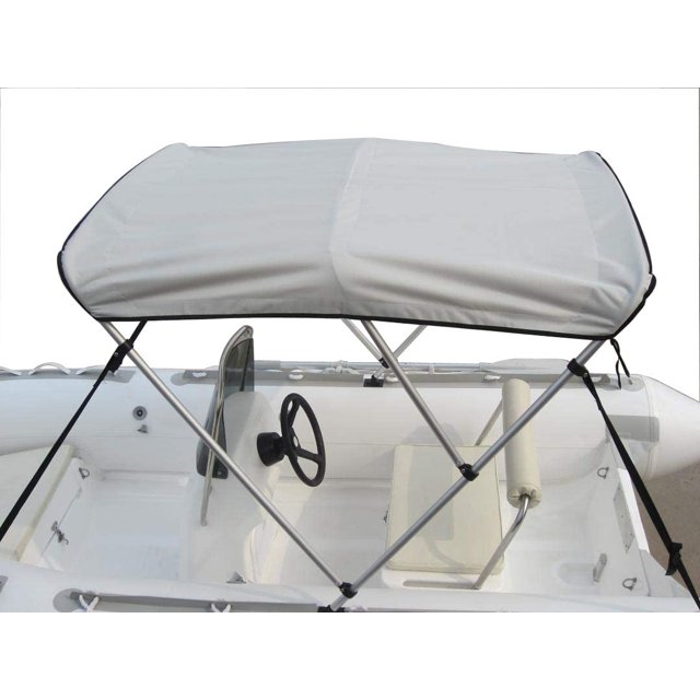 Sun Shade Top Portable Bimini Top Cover Canopy For Inflatable Boat (2 Bow Or 3 Bow) (1213Ft(3