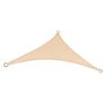 thumbnail image 1 of Sun Shade Triangle Sun Shade 95% Block Canopy for Patio Backyard Garden Outdoor Activities With Fixing Kit, 1 of 4