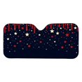 thumbnail image 1 of Sun Shade Windshield, Car Sun Shade Windshield Front Window Sunshade Block Uv Rays Protect Your Car Windshield Sun Shade Portable Easy to Install for Most Cars Suv Truck,27*57", E, 1 of 5