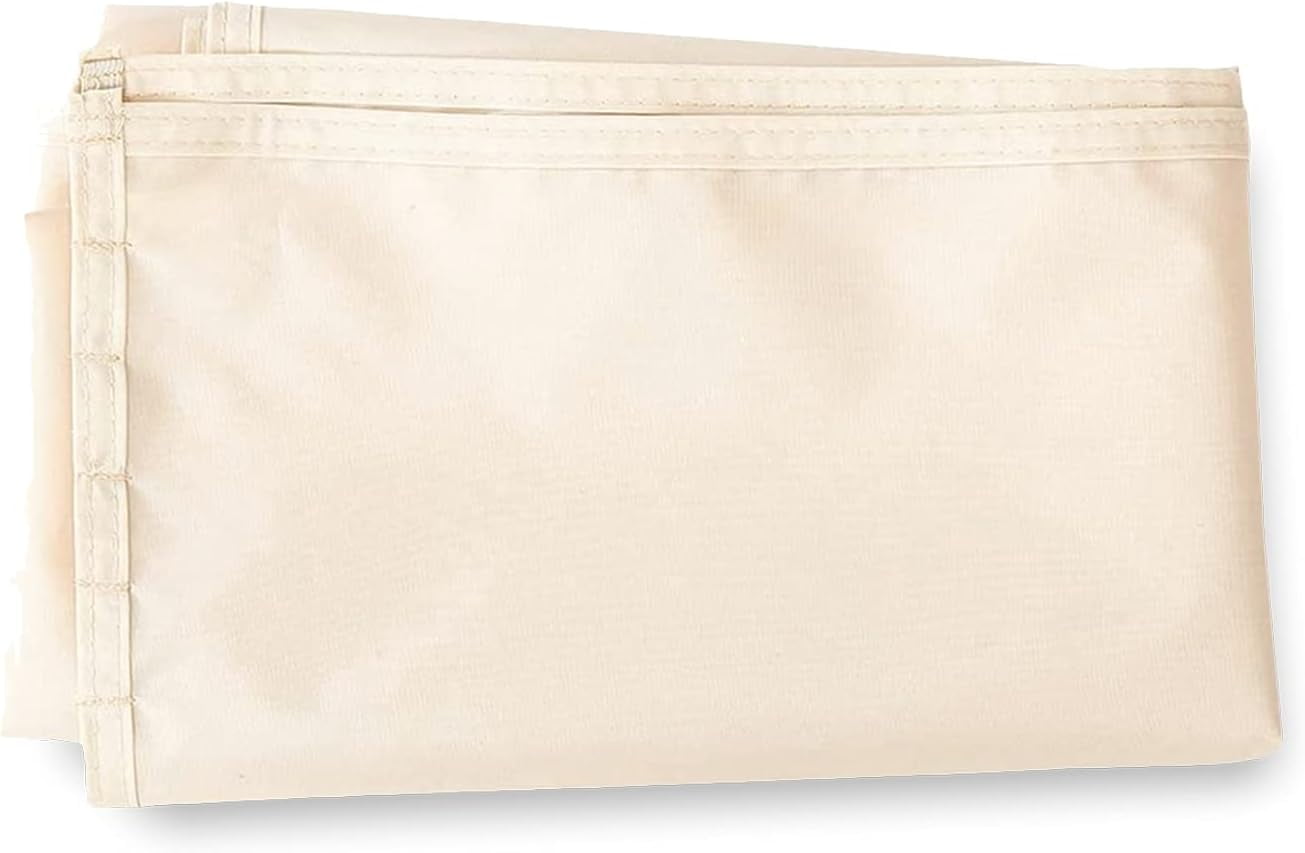 Beige Oxford Fabric Sun Shade Sail for 6'x6' Tent, Pack of 2