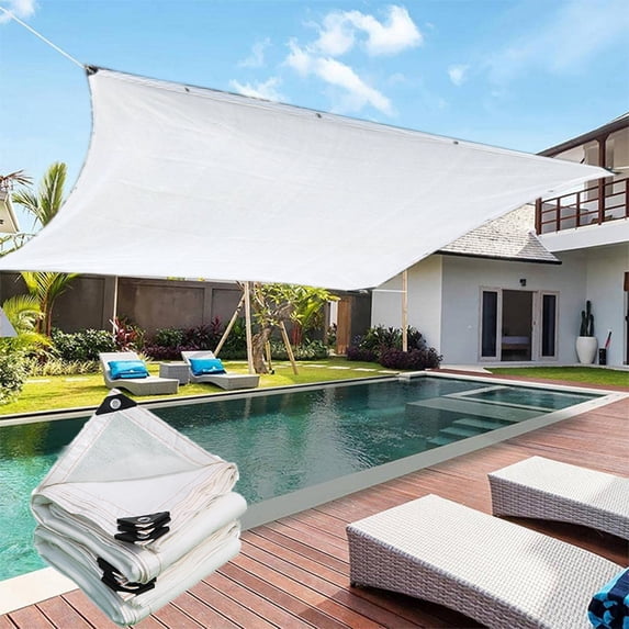 Sun Shade for Patio Rectangle - Outdoor UV Protection Shade Cloth, Sail Block Canopy for Patio, Garden, Backyard