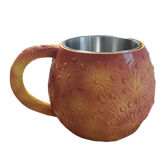 Sun Shape Planet Pattern Coffee Mug Creative Universe Galaxy Drinking Cup for Home Office Daily Water Drinking Tea Making and Beverage Use