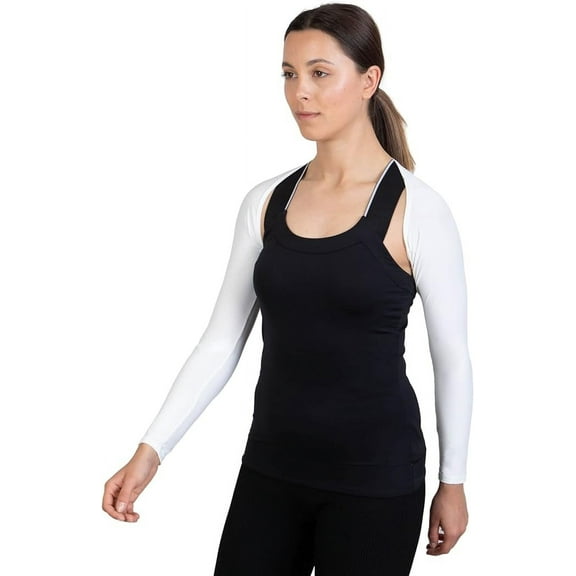 Sun Shawl Cooling Arm Sleeves - Golf UV Arm Covers for Women - Sun Protection, 2-Piece Set