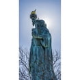 thumbnail image 1 of Sun Shining Behind Statue of Liberty Torch Liberty Island - New York City United States of America Poster Print - 22 x 42 in. - Large, 1 of 1