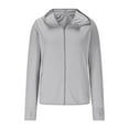 thumbnail image 1 of Sun Shirts for Womens Hooded UPF 50+ Long Sleeve Fishing Shirt with Mask UV Full Zip up Hoodie with Pockets, 1 of 4