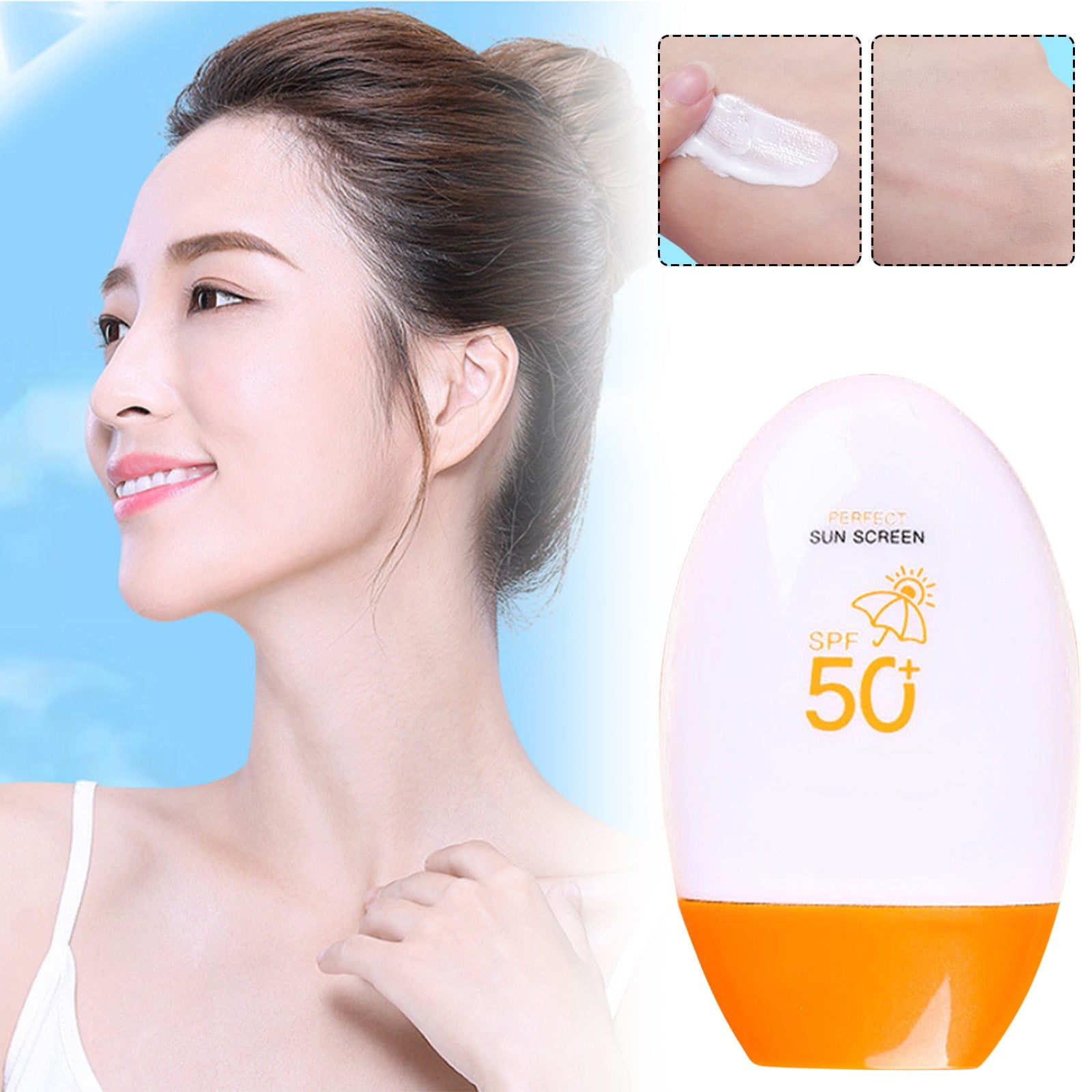 Hot sale aloe sunscreen balm moisturizing sun balm spf50 sunscreen