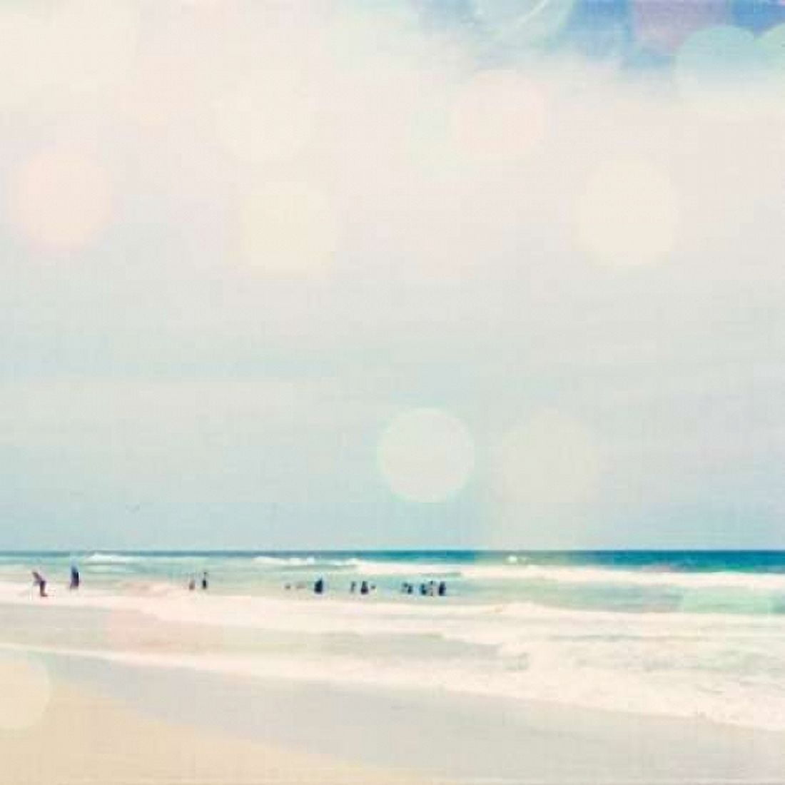 Sun Speckled Beach Canvas Art - Susannah Tucker Photography (24 x 24)