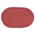 thumbnail image 1 of Sun Splash Braided Rug- Red - 8 ft. Round, 1 of 1