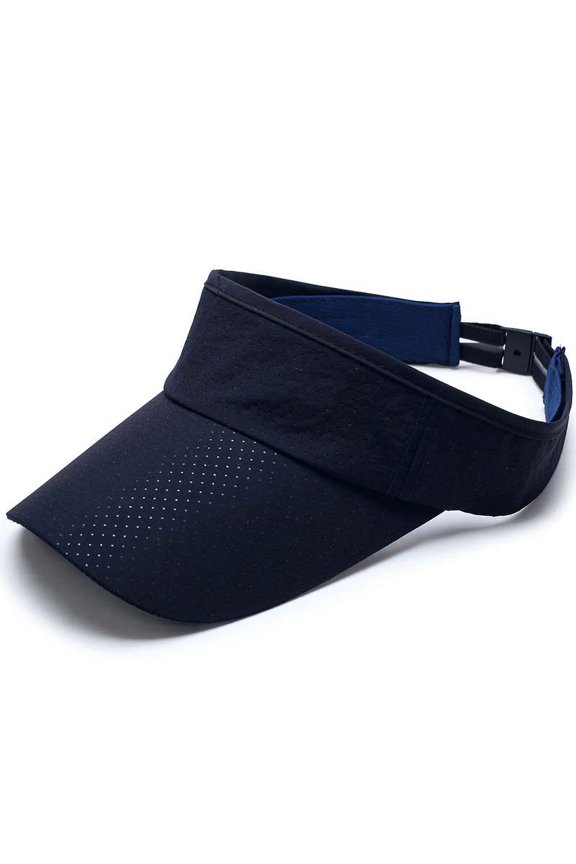 Sun Sports Visor Hats Men Women Summer Thin Mesh Portable Quick Dry Breathable Sun Hat Golf Tennis Running Hiking Camping Fishing Sailboat Beach Sportswear