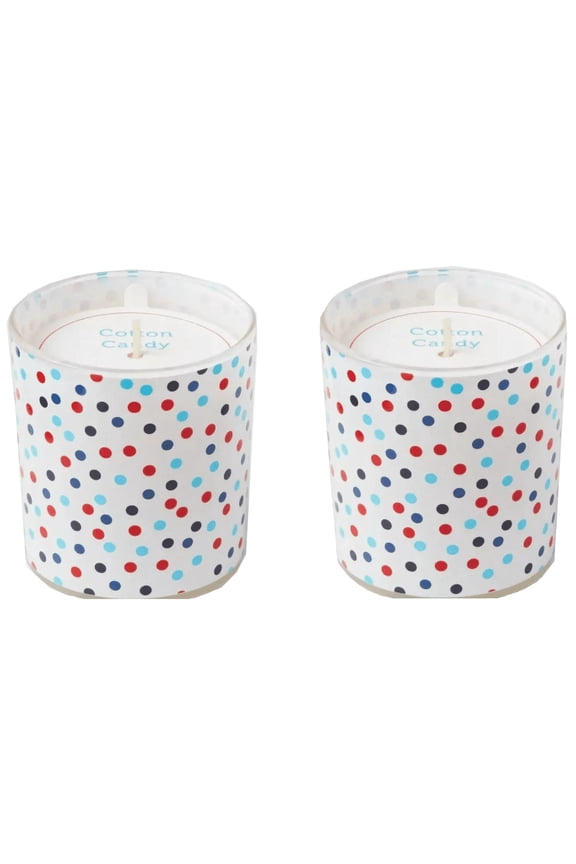 Cotton Candy Scented Candle 5.5oz, 2 pack