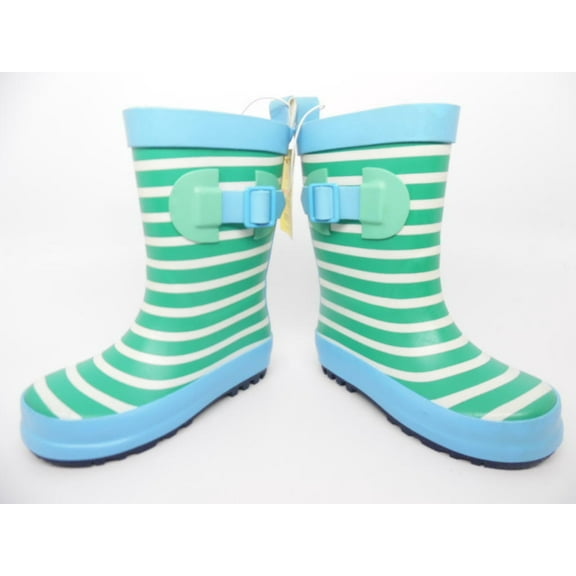 Sun Squad Kids' Waterproof Rain Gardening Boots Cabana Stripe S Small (5/6)