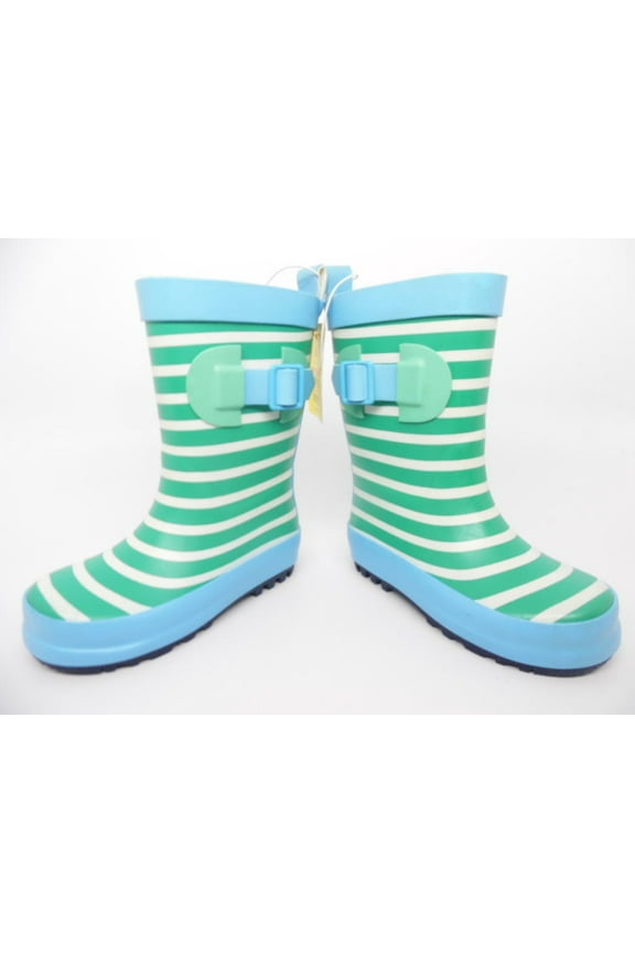 Kids' Waterproof Rain Gardening Boots Cabana Stripe S Small (5/6)