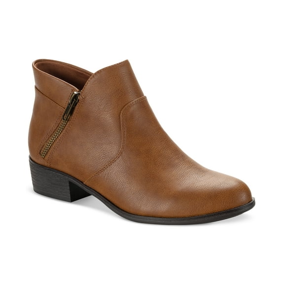 Sun Stone Adelinee Ankle Booties Brandy Smooth 9W