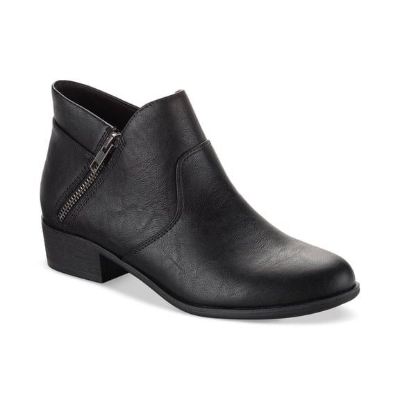 Sun Stone Adelinee Booties Black Smooth 12M