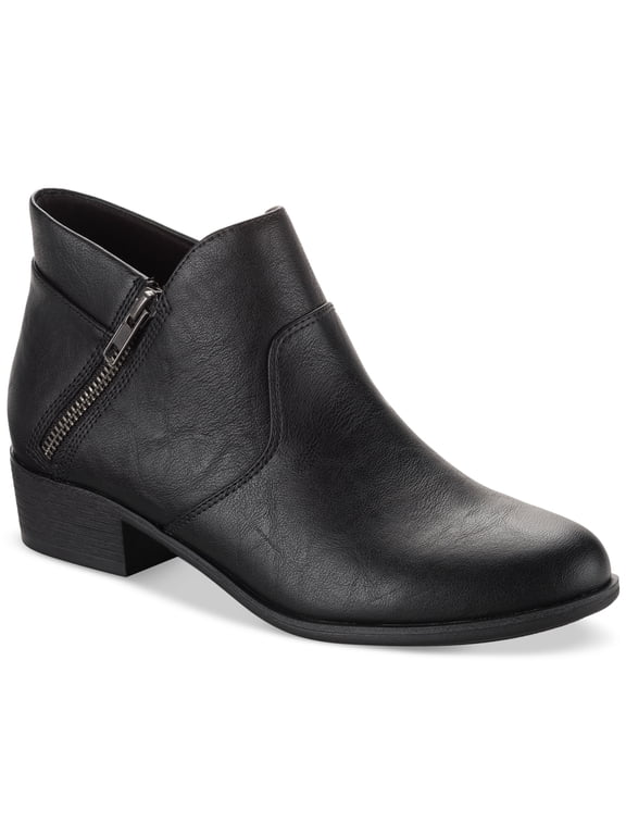Sun Stone Adelinee Booties Black Smooth 12M