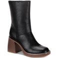 thumbnail image 1 of Sun + Stone Womens Aleenn Dress Booties, Black, 5, 1 of 2