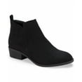 thumbnail image 1 of Sun Stone Cadee Ankle Booties Black Micro 6.5M, 1 of 8