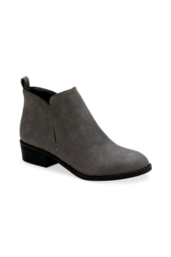 Sun + Stone Cadee Ankle Booties Grey 6.5M