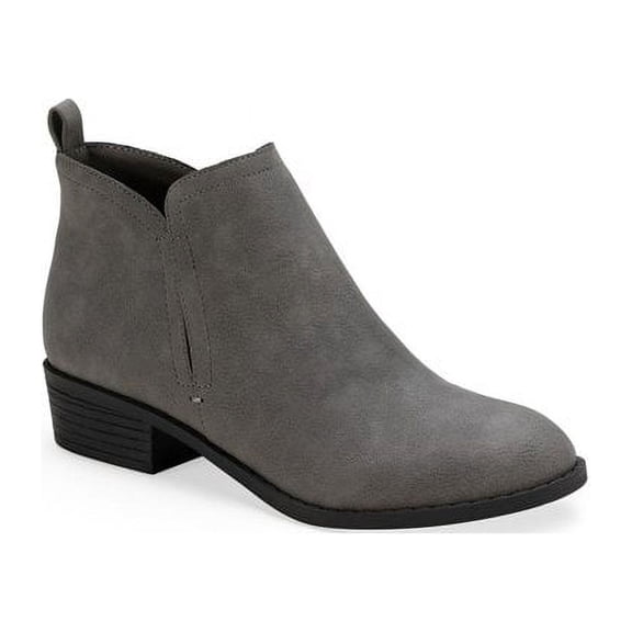 Sun + Stone Cadee Ankle Booties Grey 7M