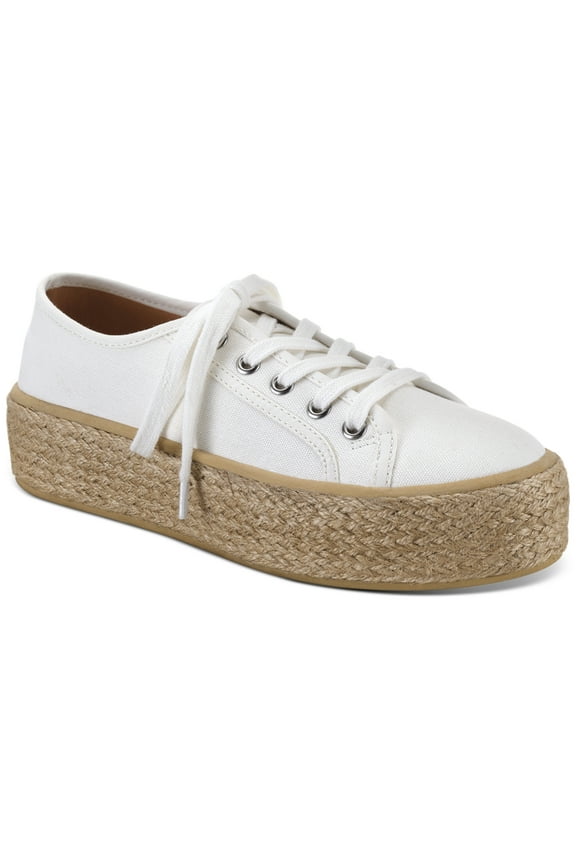 Sun Stone Indiigo Lace-Up Espadrille Sne White 10M