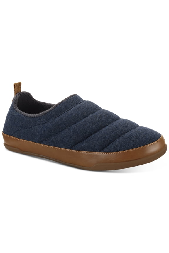 Men's Derek Quilted Slipper - Denim Blue