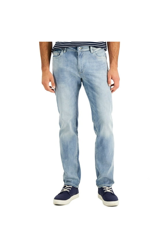 Men's Landis Straight-Fit Jeans Blue B4HP (33 in,30 in)