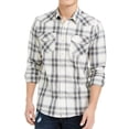 thumbnail image 1 of Mens Shirt Button Down Tyler Western Plaid XL, 1 of 2