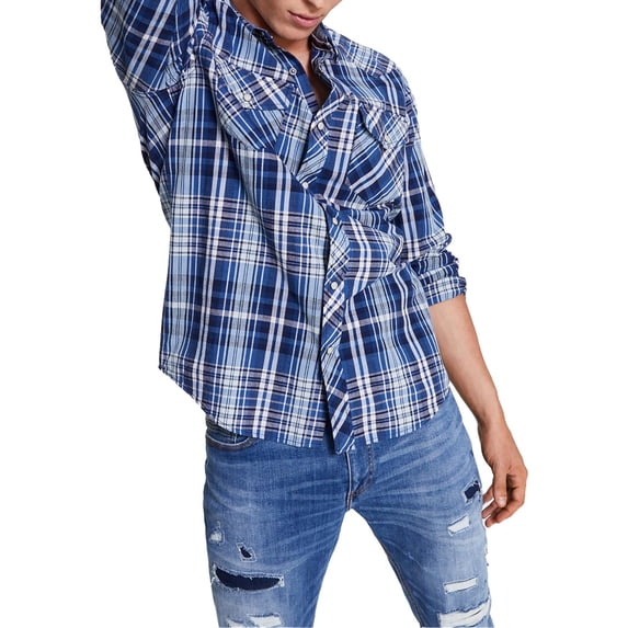 Sun + Stone Mens Remington Woven Regular Fit Button-Down Shirt