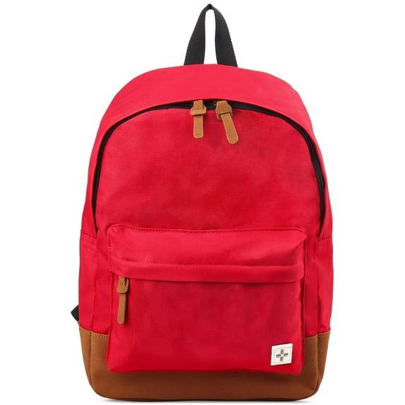Sun + Stone Men's Riley Colorblocked Backpack Red Size Regular