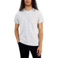 thumbnail image 1 of Men's Aaron Regular-Fit Stripe Pocket T-Shirt Vintage White S, 1 of 3