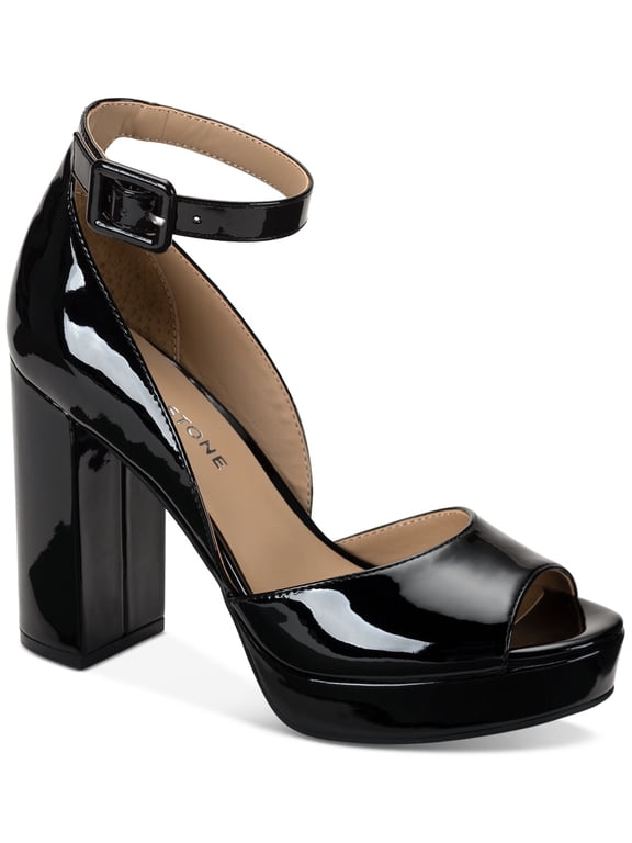 Sun Stone Reemaa D'Orsay Pumps Black Patent 8.5W