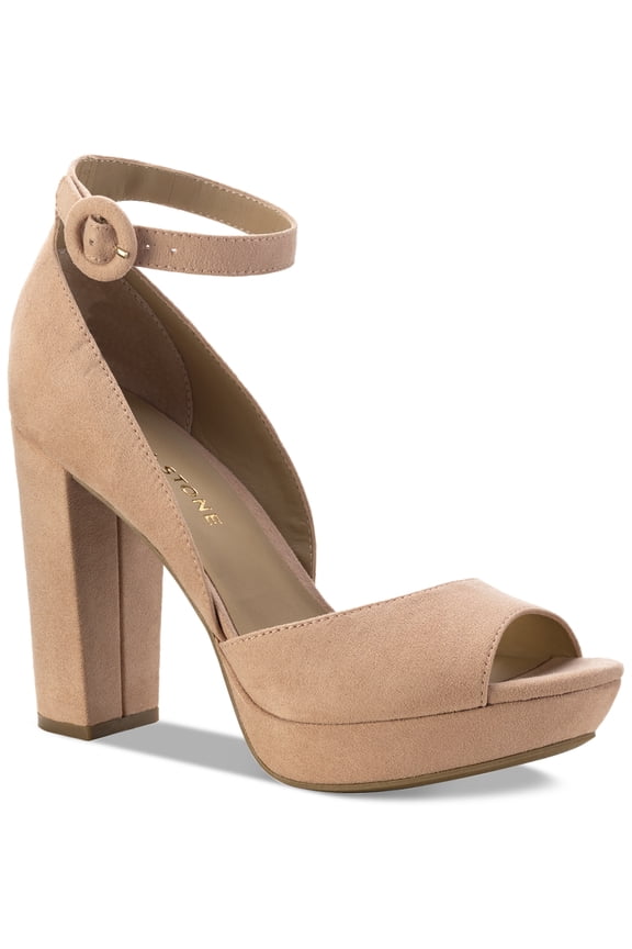Sun Stone Reeta Platform Sandals Rose Micro 9M