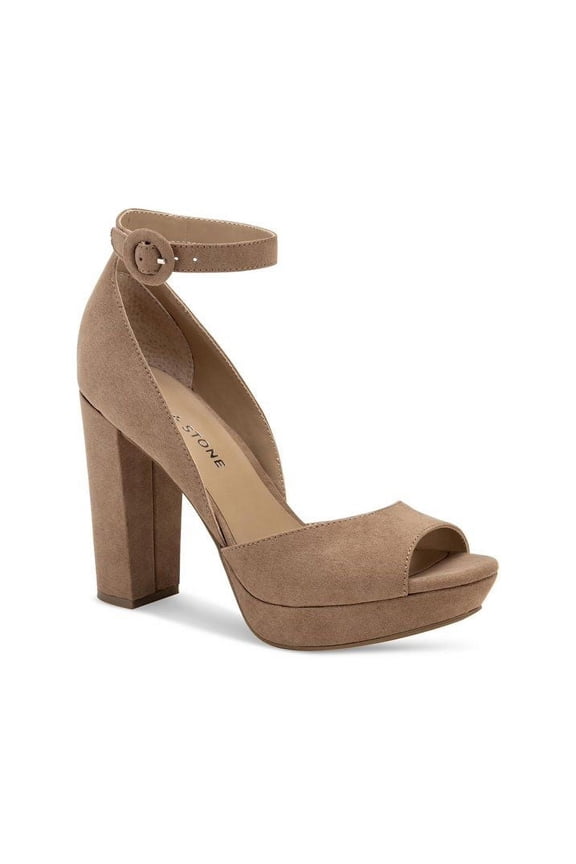 Women's Reeta Peep Toe Block Heel Platform Sandals