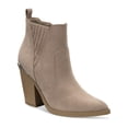 thumbnail image 1 of Sun + Stone Womens Abiigail Microsuede Pointed Toe Ankle Boots, 1 of 3