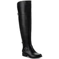 thumbnail image 1 of Sun + Stone Womens Anya Buckle Faux Suede Over-The-Knee Boots, 1 of 1