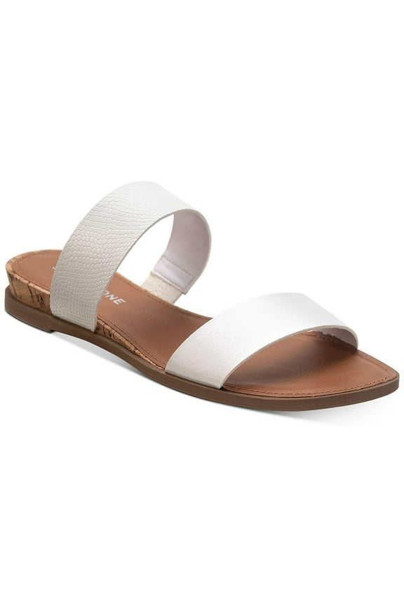 Sun + Stone Womens Braided Open Toe Slide Sandals
