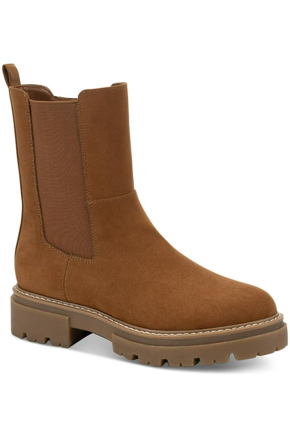 Womens Burklee Stretch Side Zip Ankle Boots