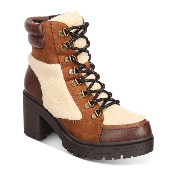 Sun + Stone Womens Cookie  Zipper Pull On Booties