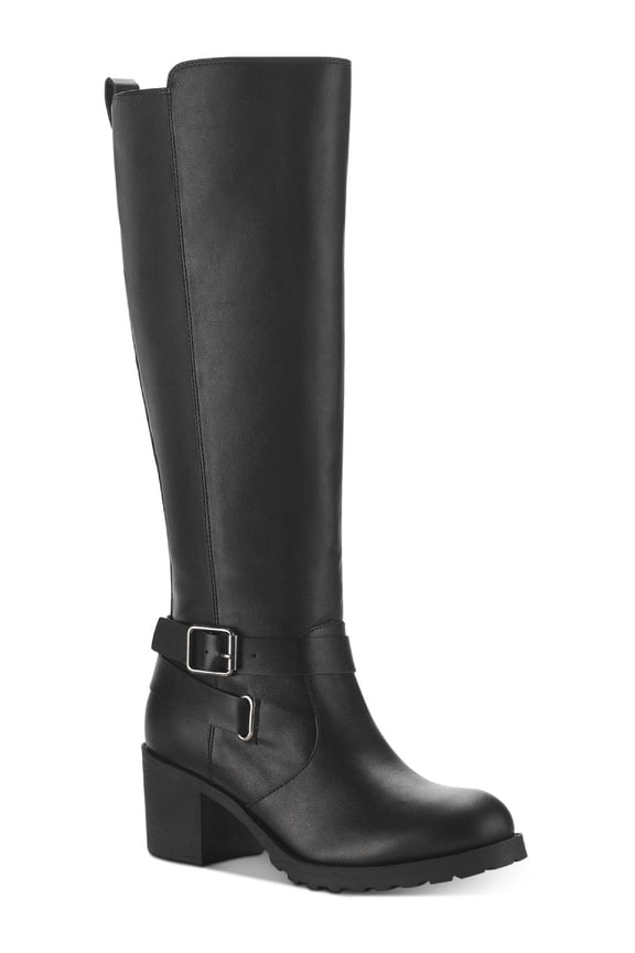Womens Corah Tall Zip Up Knee-High Boots