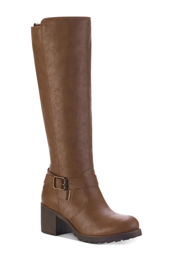 Womens Corah Tall Zip Up Knee-High Boots