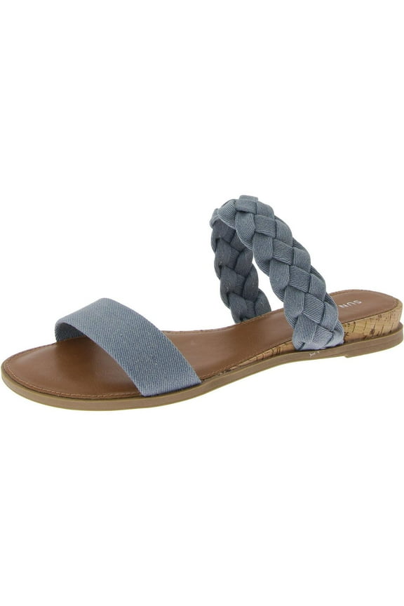 Womens Eastend Braided Slide Sandals