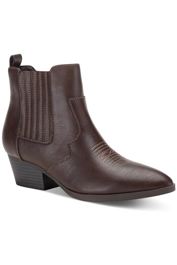 Womens Grangerr Pointed toe Side Zip Ankle Boots