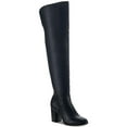 thumbnail image 1 of Sun + Stone Womens Harloww Faux Suede Tall Over-The-Knee Boots, 1 of 3