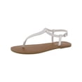 thumbnail image 1 of Sun + Stone Womens Krisleyy Printed Open Toe Thong Sandals, 1 of 1