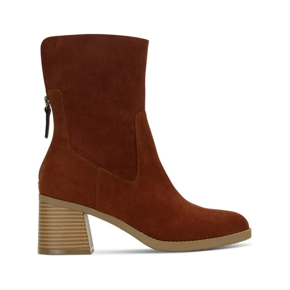 Sun + Stone Womens Lyraa Block Heel Laceless Ankle Boots