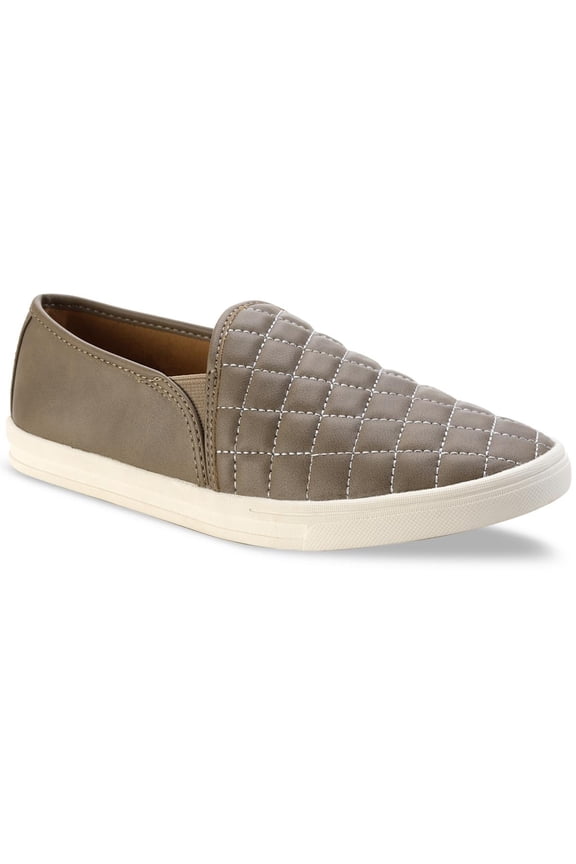 Womens Mariam 2 Quilted Flat Loafers