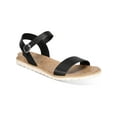 thumbnail image 1 of Sun + Stone Womens Mattie Ankle Strap Open Toe Slingback Sandals, 1 of 3