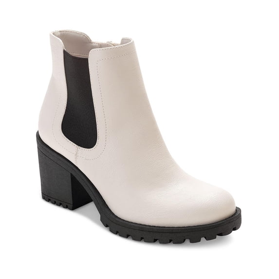 Sun + Stone Womens Morghan Faux Suede Round Toe Ankle Boots