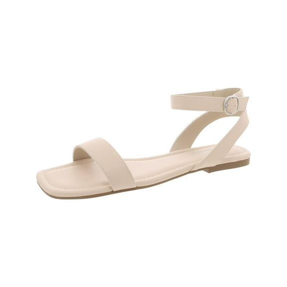 Sun + Stone Womens Quebecc Strappy  Ankle Strap